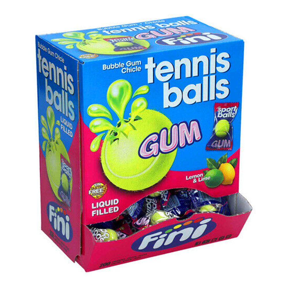 Fini - Tennis Balls Bubblegum - 200/5g