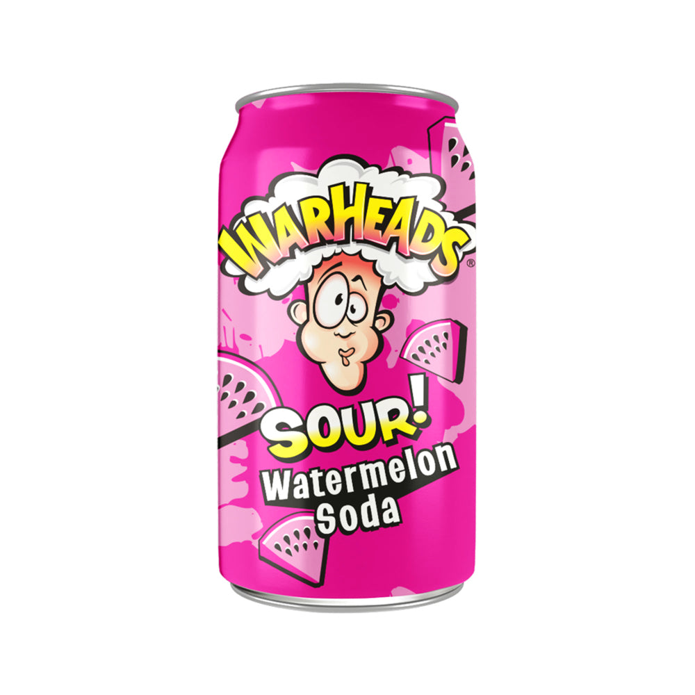 Warheads - Sour Soda Watermelon - 12/355ml
