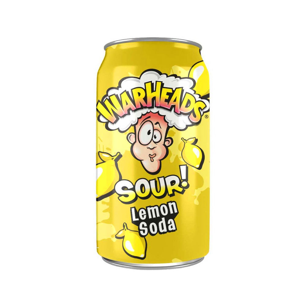 Warheads - Sour Soda Lemon - 12/355ml