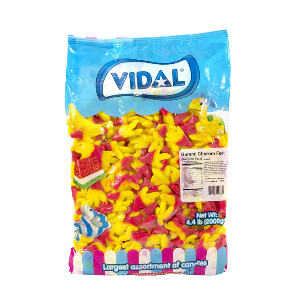 Vidal - Gummi Chicken Feet - 1/2000g