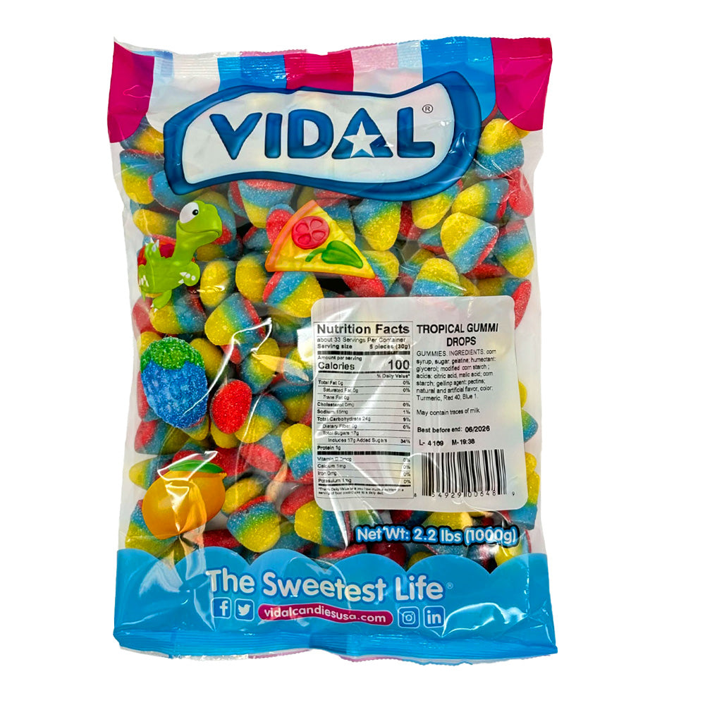 Vidal - Tropical Gummi Drops - 1/1000g