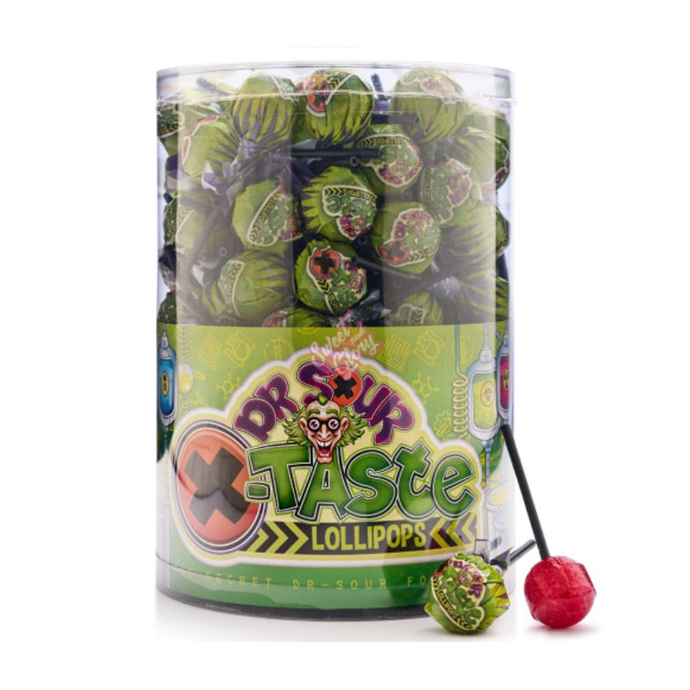 Dr. Sour - X-Taste Lollipops - 6/150/14g