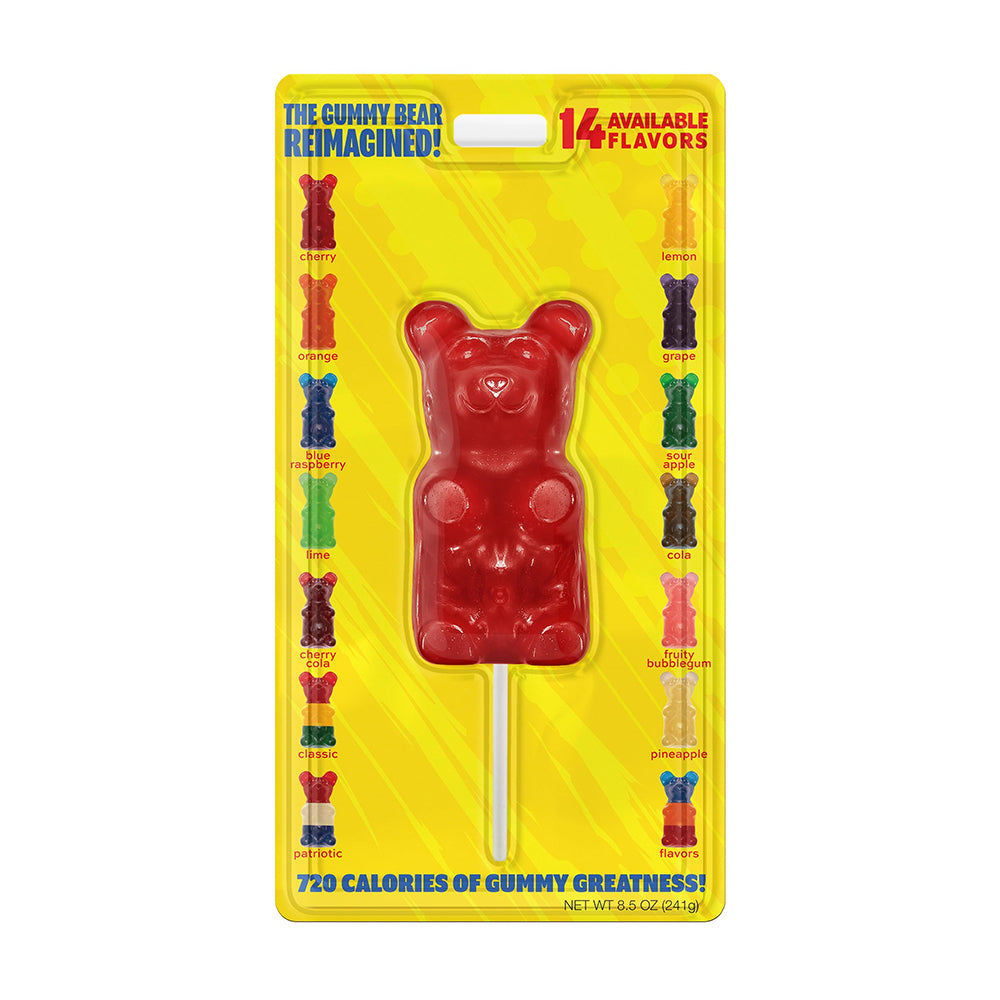 Giant Gummy Bears - Cherry - 12/241g