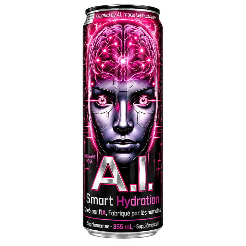 A.I. SMART HYDRATATION - LIMONADE ROSE - 12/355ML