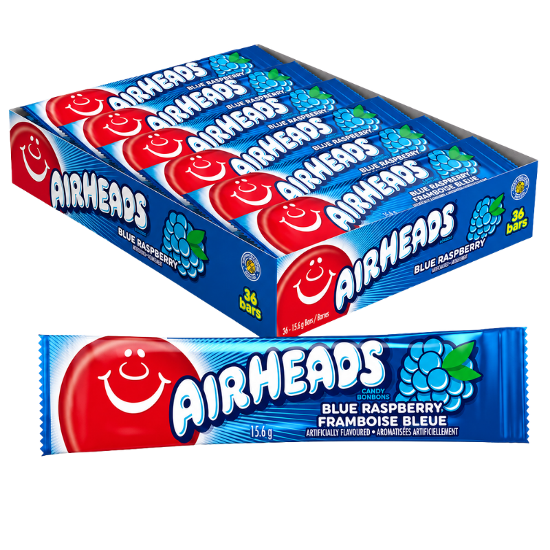 AIRHEADS - FRAMBOISE BLEUE - 36/15.6G