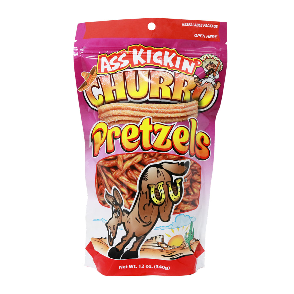 Ass Kickin - Churro Pretzel - 12/340g