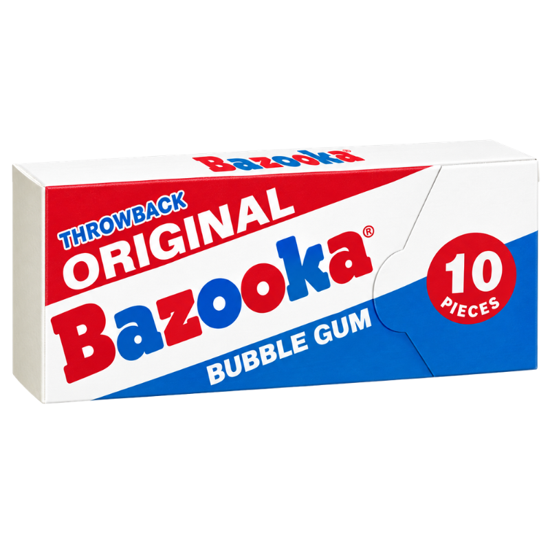 BAZOOKA - BUBBLE GUM WALLET PACK ORIGINAL - 12/60G