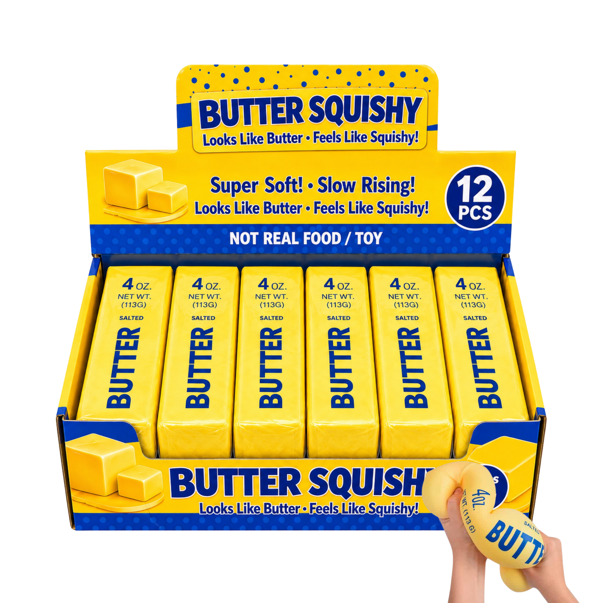 PRE-ORDER - BUTTER SQUISHY - 12/4OZ