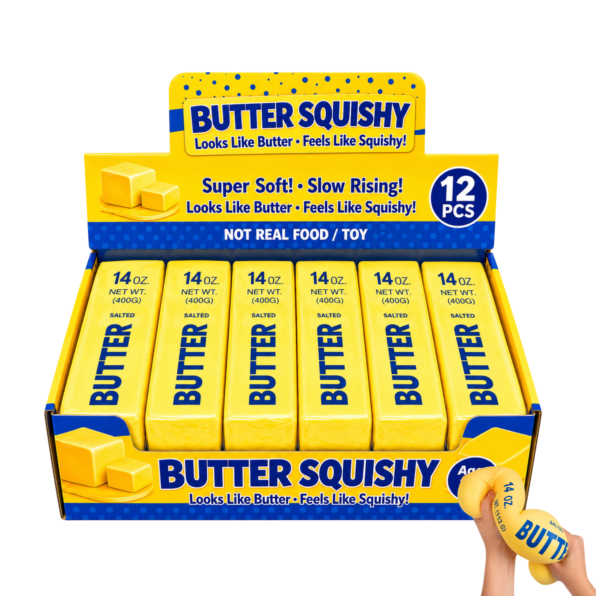 PRE-ORDER - BUTTER SQUISHY - 12/14OZ
