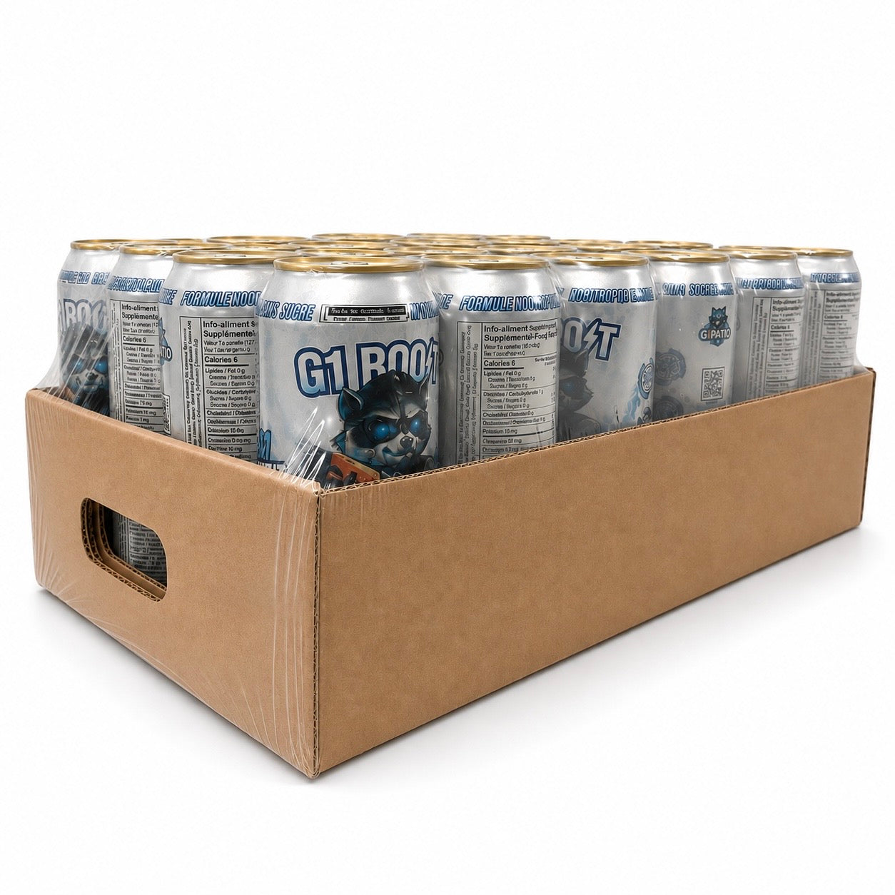 G1 BOOST - BOISSON ÉNERGISANTE GAB ORIGINAL - 24/473ML