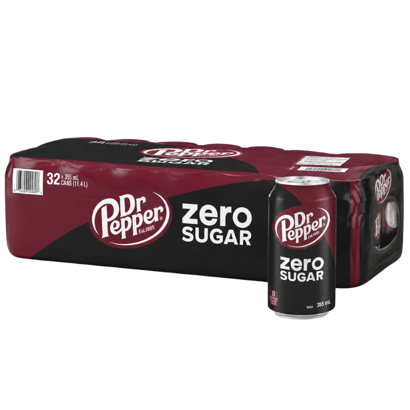 DR PEPPER - ZÉRO SUCRE - 32/355ML