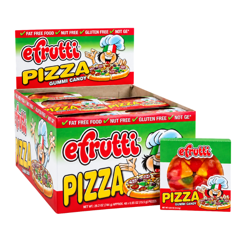 EFRUTTI - GUMMI PIZZA - 48/16G