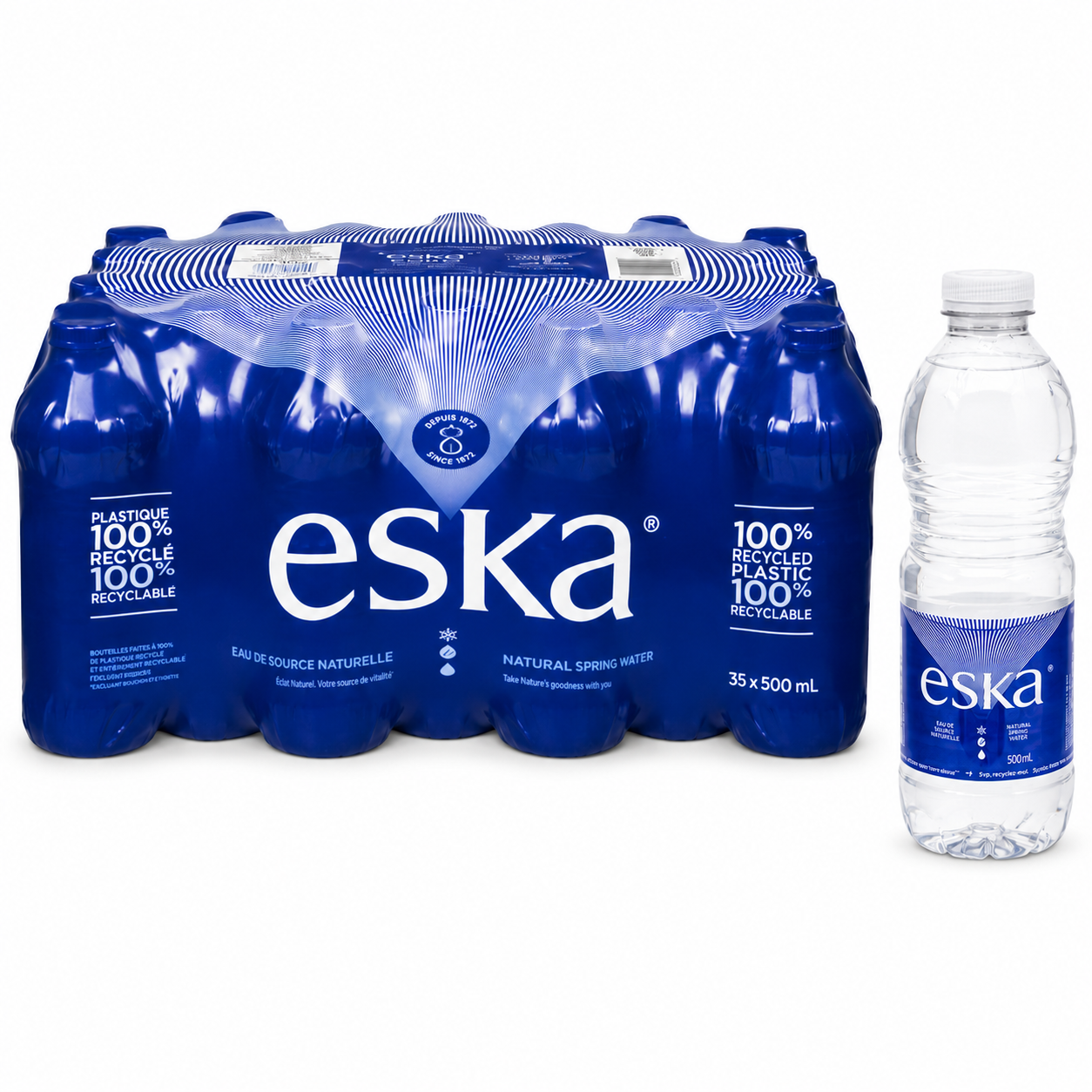 ESKA - EAU DE SOURCE NATURELLE - 35/500ML