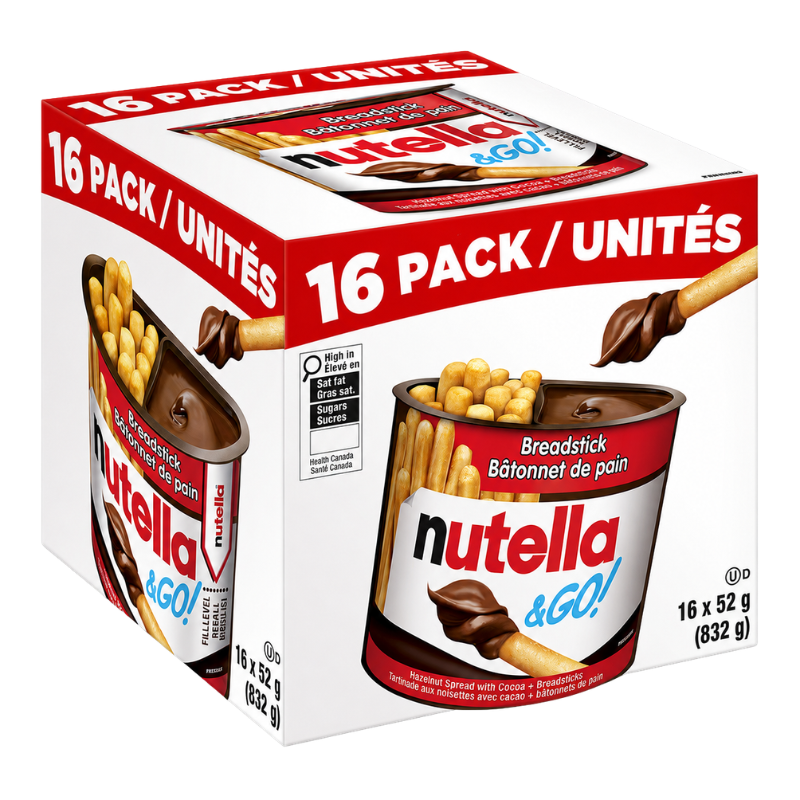 FERRERO - NUTELLA & GO - 16/52G