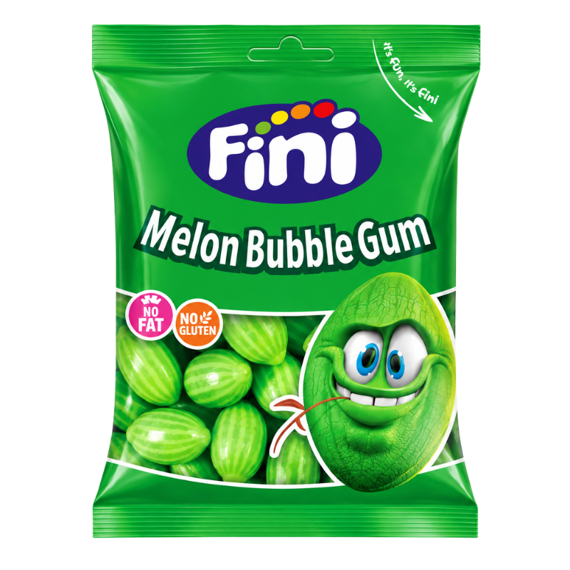 FINI - BUBBLE GUM MELONS - 12/90G