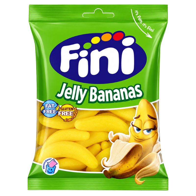 FINI - JELLY BANANAS - 12/90G