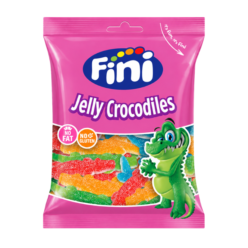 FINI - JELLY CROCRODILES - 12/90G