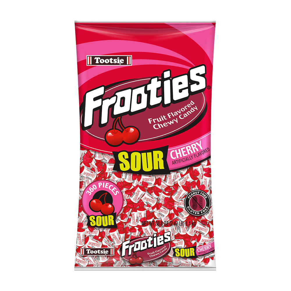 Tootsie - Frooties Sour Cherry - 12/1080g