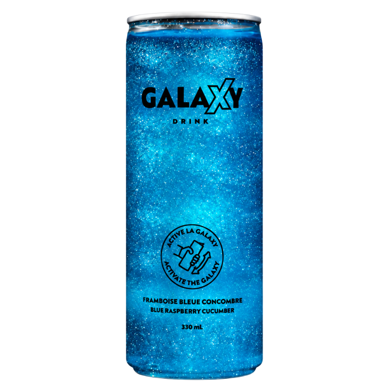 Galaxy Drink - Blue Raspberry Cucumber - 18/330ml