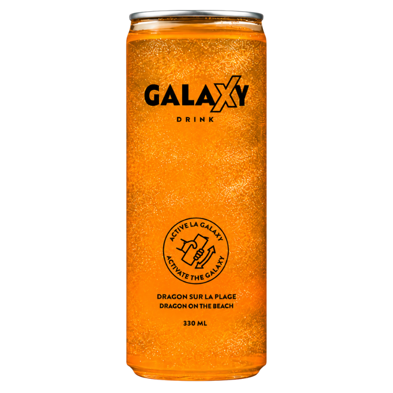 GALAXY DRINK - ORANGE - 18/330ML