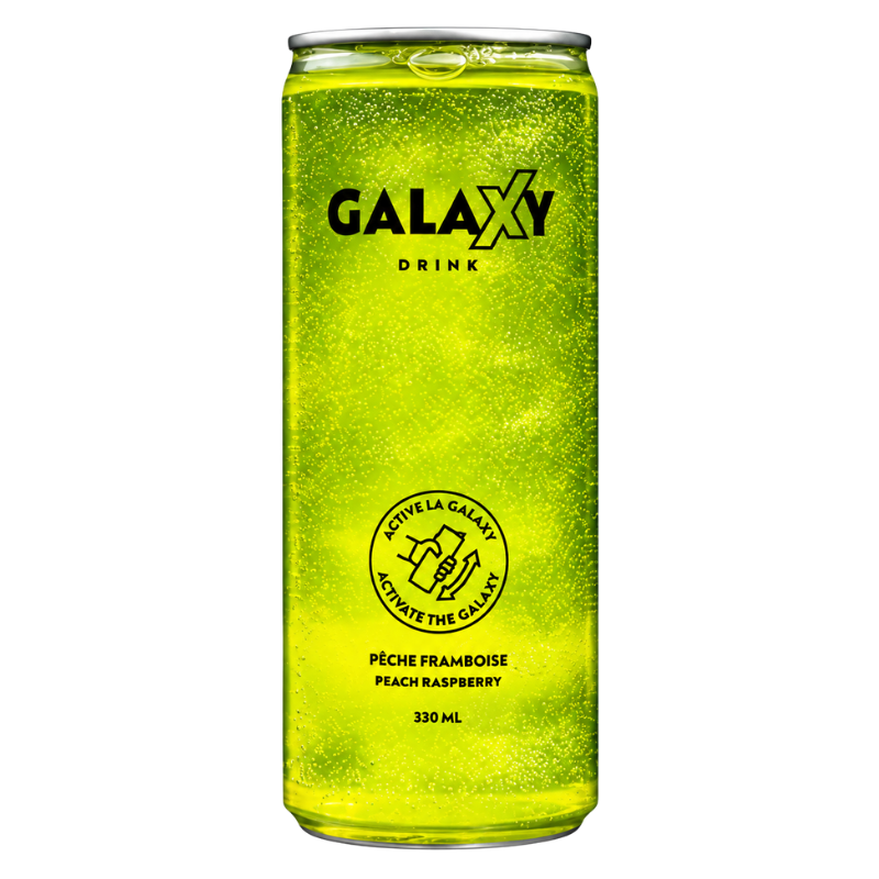 Galaxy Drink - Peach Raspberry - 18/330ml
