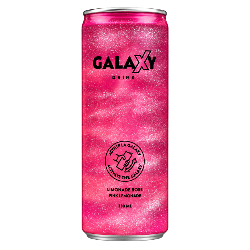 GALAXY DRINK - PINK LEMONADE - 18/330ML