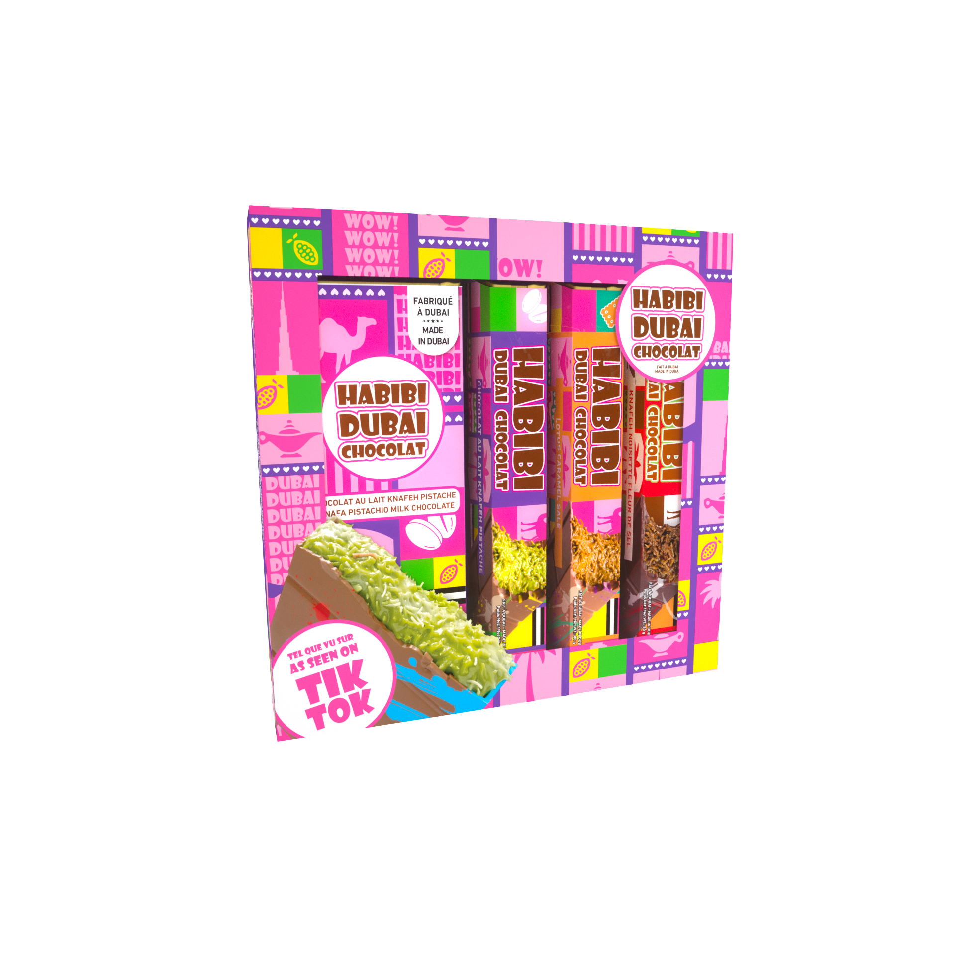 Habibi Dubai Chocolate - Gift Set - 8/440G