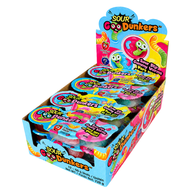 GOO DUNKERS - VERS SURS GOMMEUX - 12/60ML