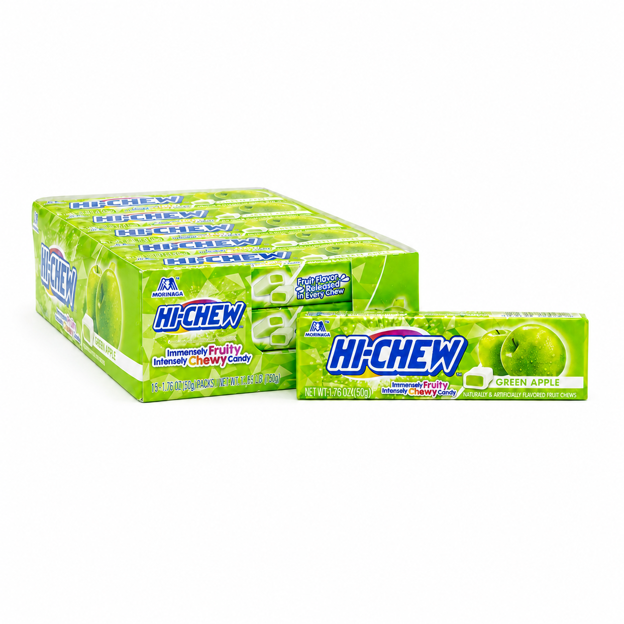 HI-CHEW - POMME VERTE - 12/58G