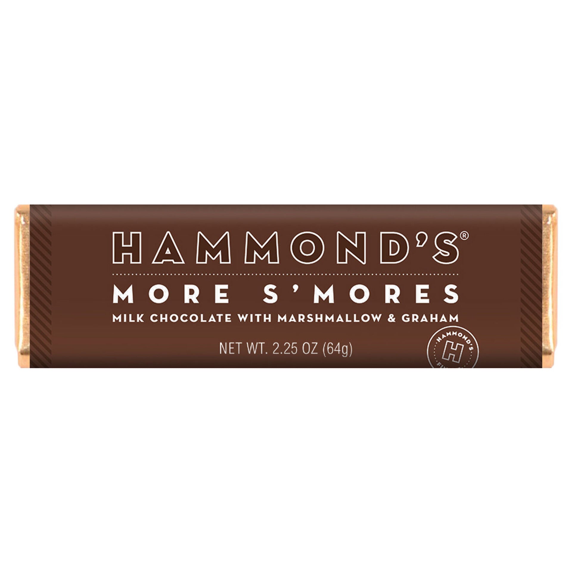 Hammond's - Smores Chocolate Bar - 12/64g