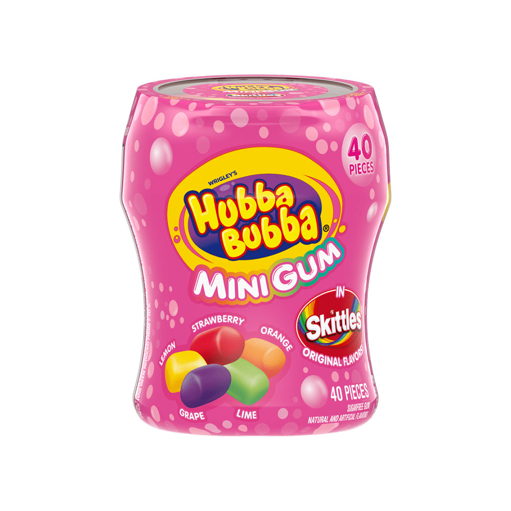 Hubba Bubba - Mini Gum in Skittles - 4/4/84g