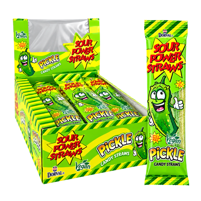 Dorval - Sour Power Straws Pickle - 24/50g