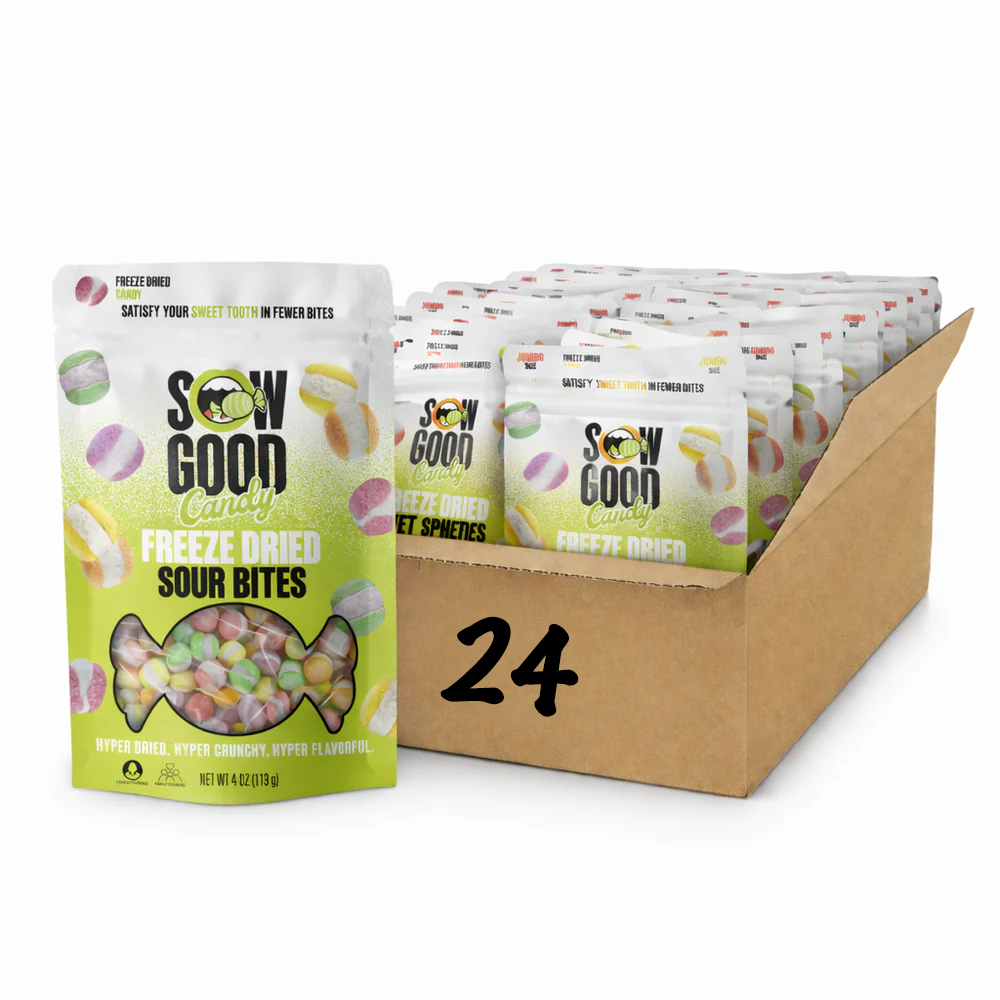 SOW GOOD - Freeze Dried Sour Bites - 24/119g