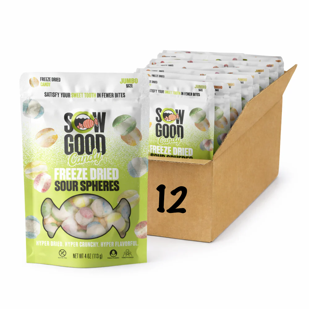 SOW GOOD - Freeze Dried Sour Spheres - 12/113g