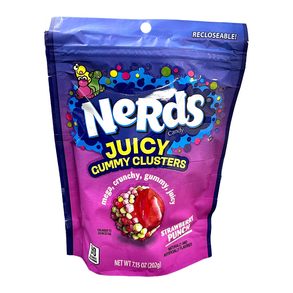 Nerds - Gummy Cluster Strawberry Punch - 6/202g