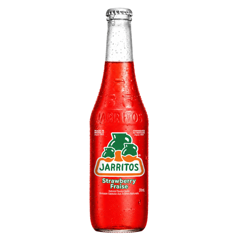 JARRITOS - BOISSON GAZEUSE FRAISE - 24/370ML