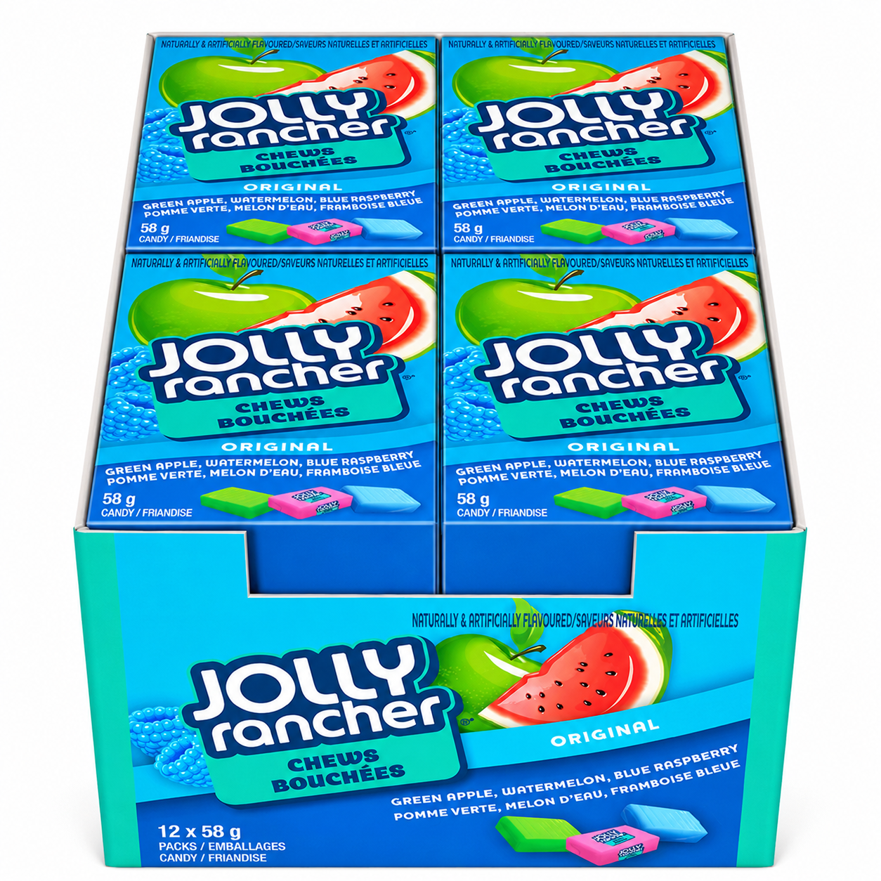 JOLLY RANCHER - BOUCHÉES TENDRES - 12/58G