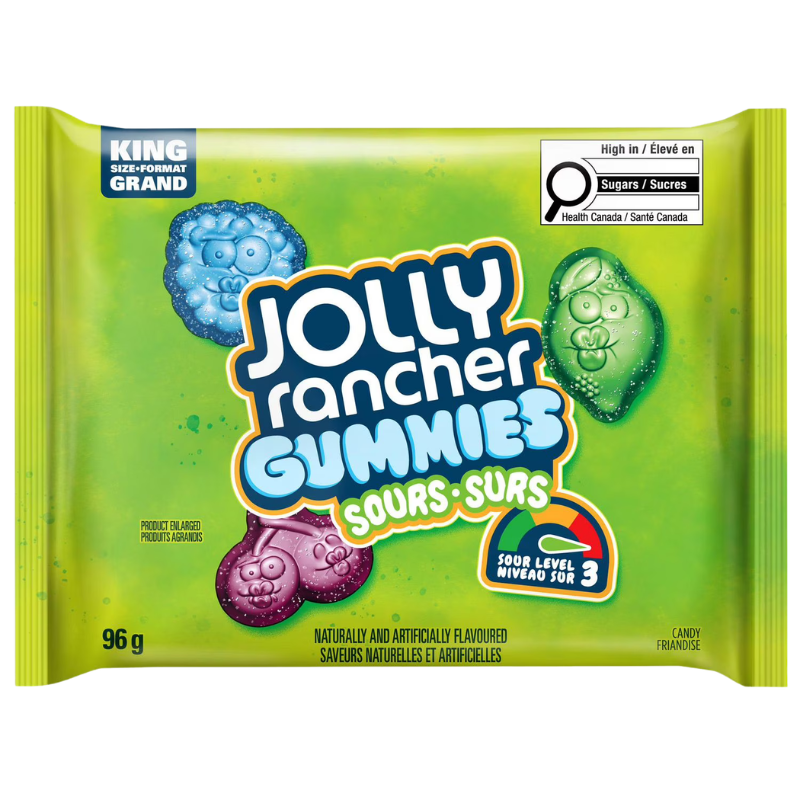 JOLLY RANCHER - RANCHER GUMMIES ORIGINALES SUR - 12/96G