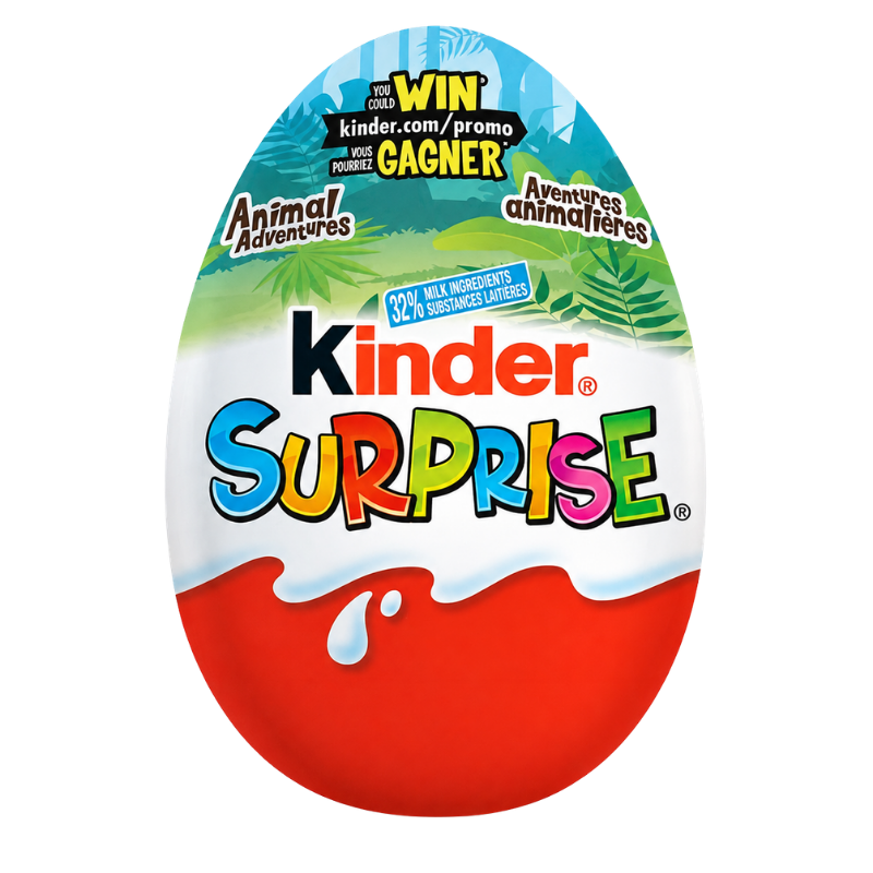 KINDER SURPRISE - OEUFS AU CHOCOLAT - 24/20G