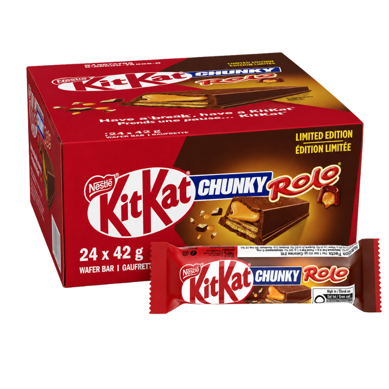 KITKAT - CHUNKY ROLO - 24/42G