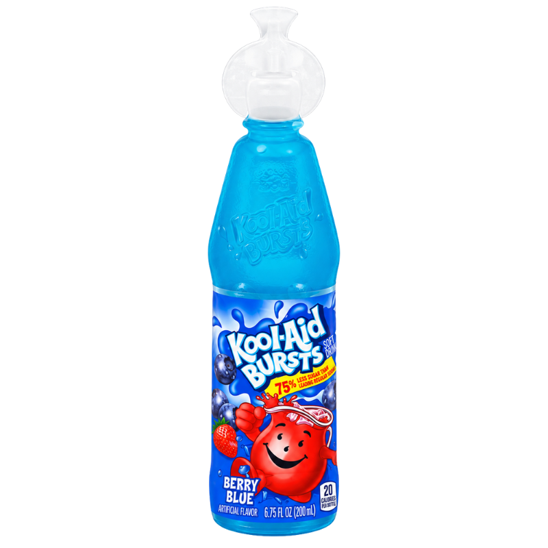 KOOL-AID - BURSTS BERRY BLUE - 12/200ML