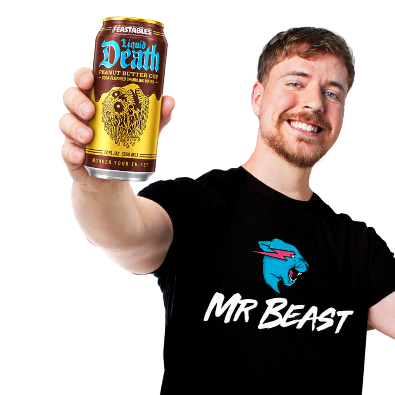 LIQUID DEATH - FEASTABLES PEANUT BUTTER CUP - 24/355ML
