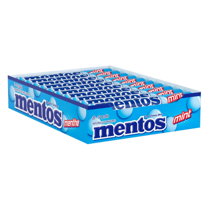 MENTOS - MENTHE - 20/37G