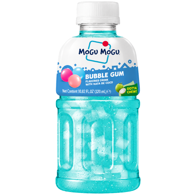 MOGU MOGU - BUBBLE GUM DRINK - 24/320ML