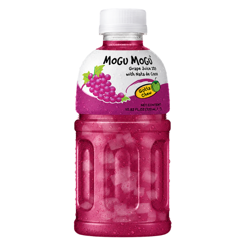 MOGU MOGU - GRAPE DRINK - 24/320ML