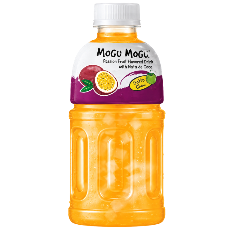 MOGU MOGU - PASSION FRUIT DRINK - 24/320ML