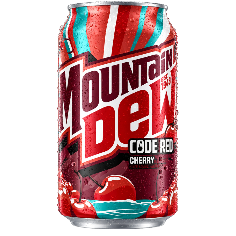 MOUNTAIN DEW - CODE RED CHERRY - 12/355ML