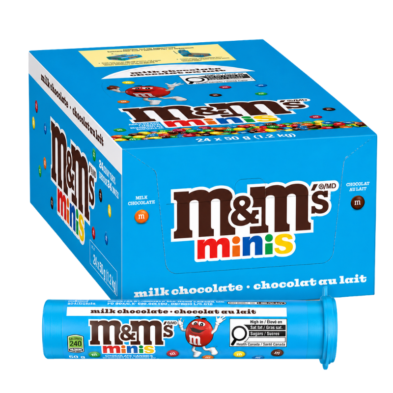 M&M - MINIS EN TUBE - 24/30G