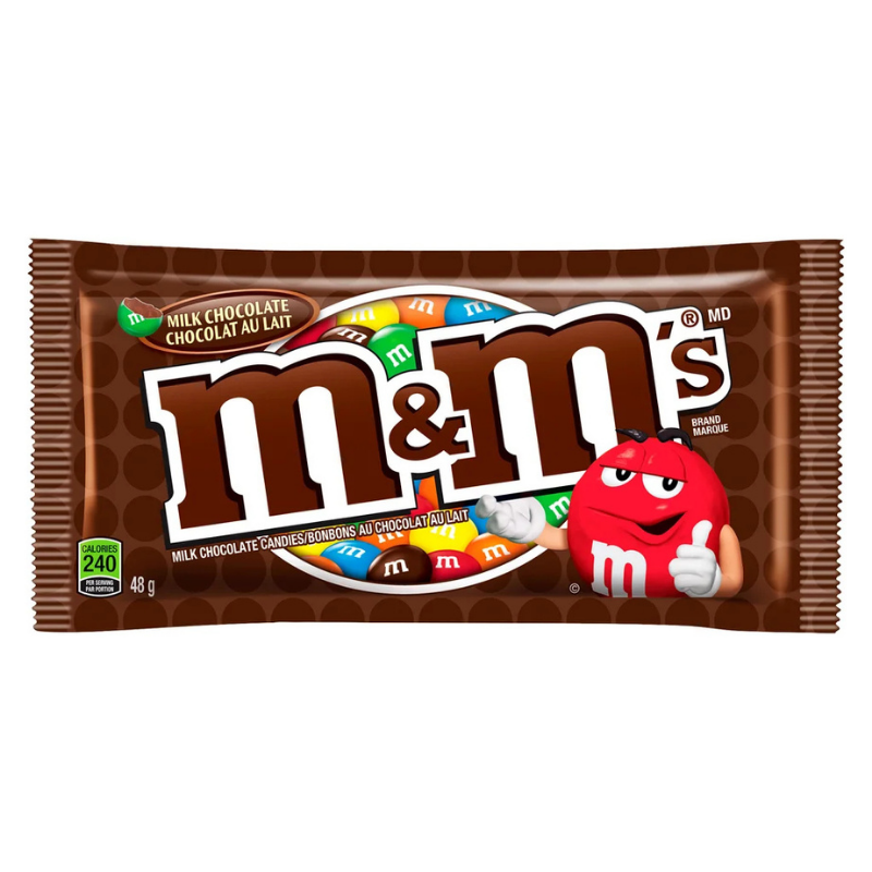 M&M'S - CHOCOLAT AU LAIT - 24/48G