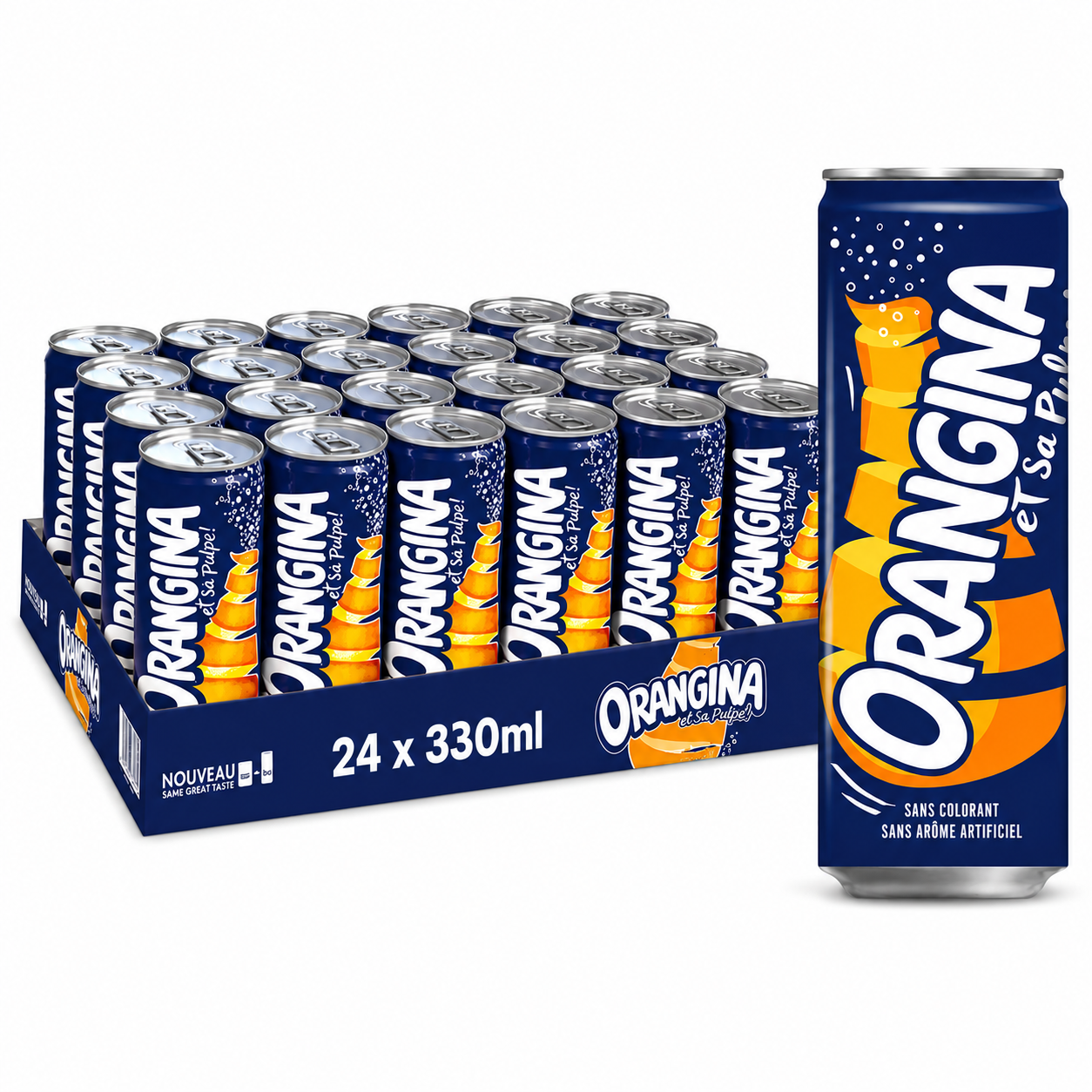 ORANGINA - BOISSON PÉTILLANTE - 24/330ML